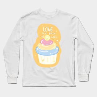 Love Cupcakes: Pansexual Long Sleeve T-Shirt